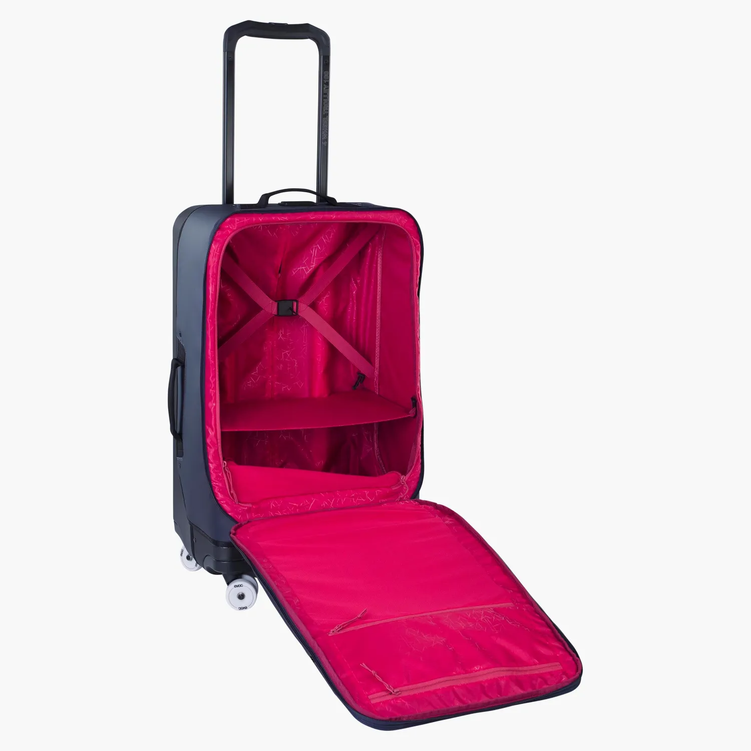 Evoc 4-Wheel Trolley 100 reiskoffer navy Red Bull Bora