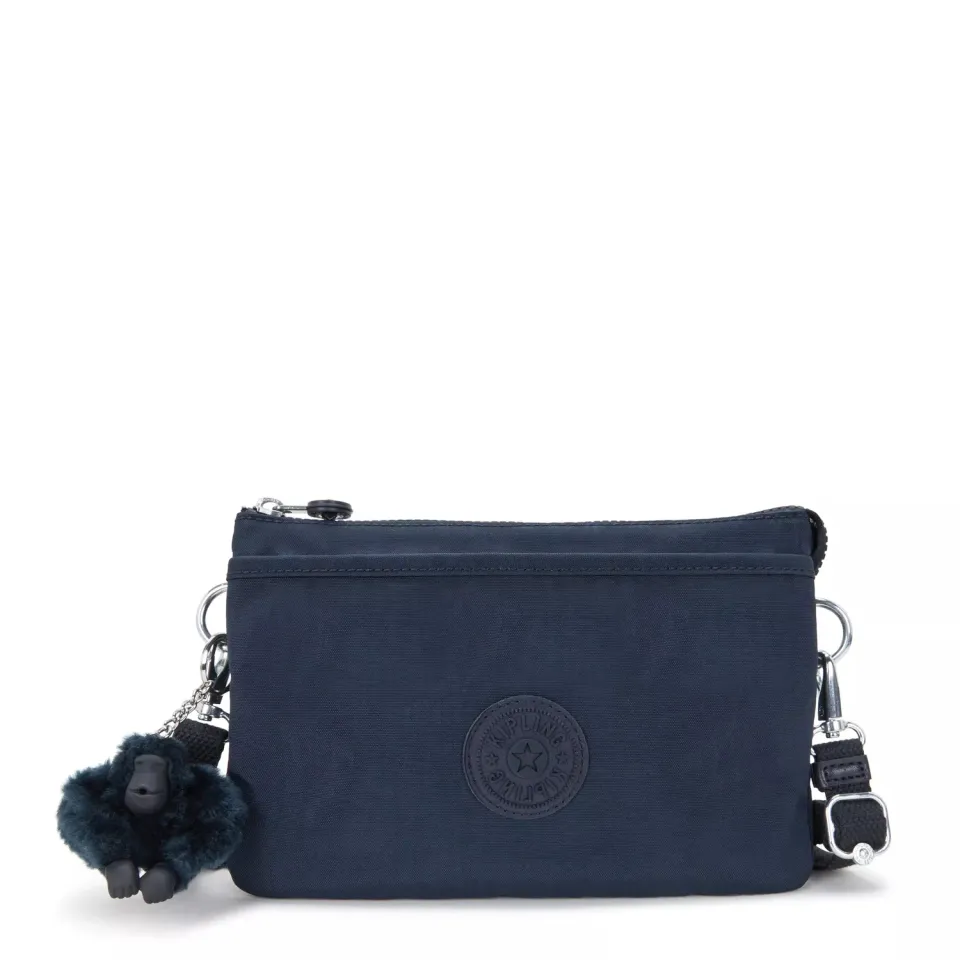 Kipling Riri crossbodytas klein Blue Bleu 2 waterafstotend