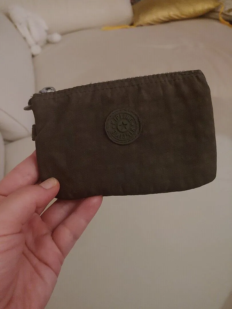 Kipling Creativity S portemonnee Blue Bleu 2 klein met rits
