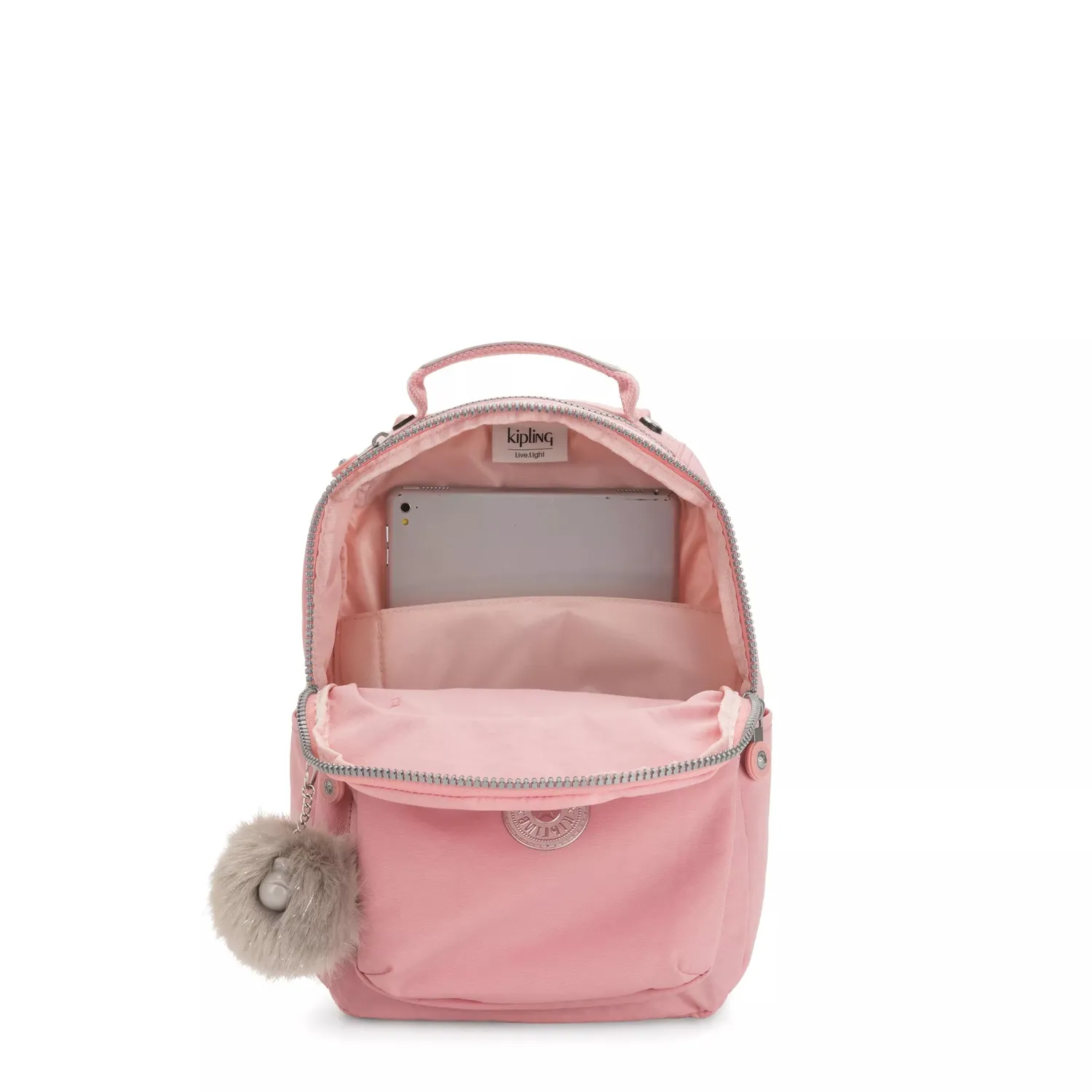Kipling Seoul S kleine rugzak Bridal Rose 11 inch
