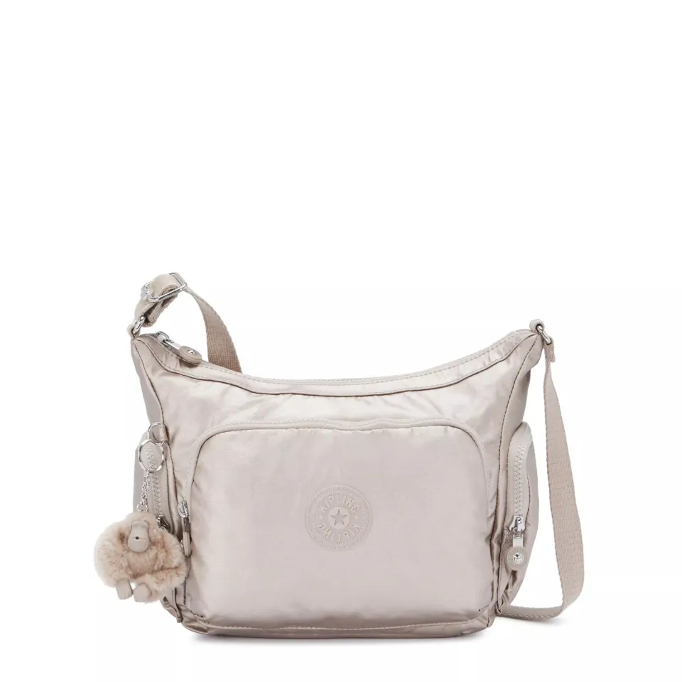 Kipling Gabb S crossbodytas Medium Metallic Glow glanzend