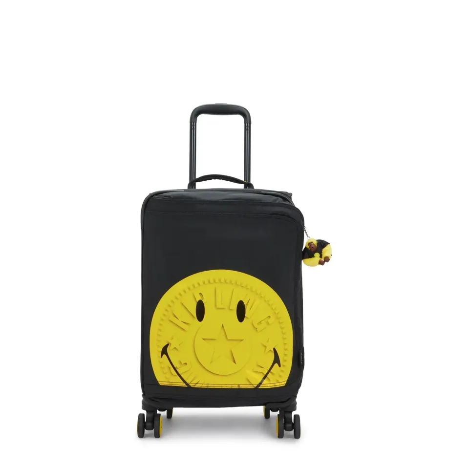 Kipling Spontaneous S Koffer Klein Yellow Fun Black handbagage