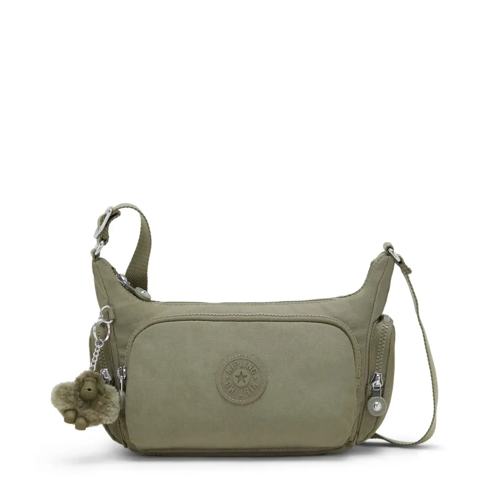 Kipling Gabbette S crossbody Almost Sage Klein ritsvakken