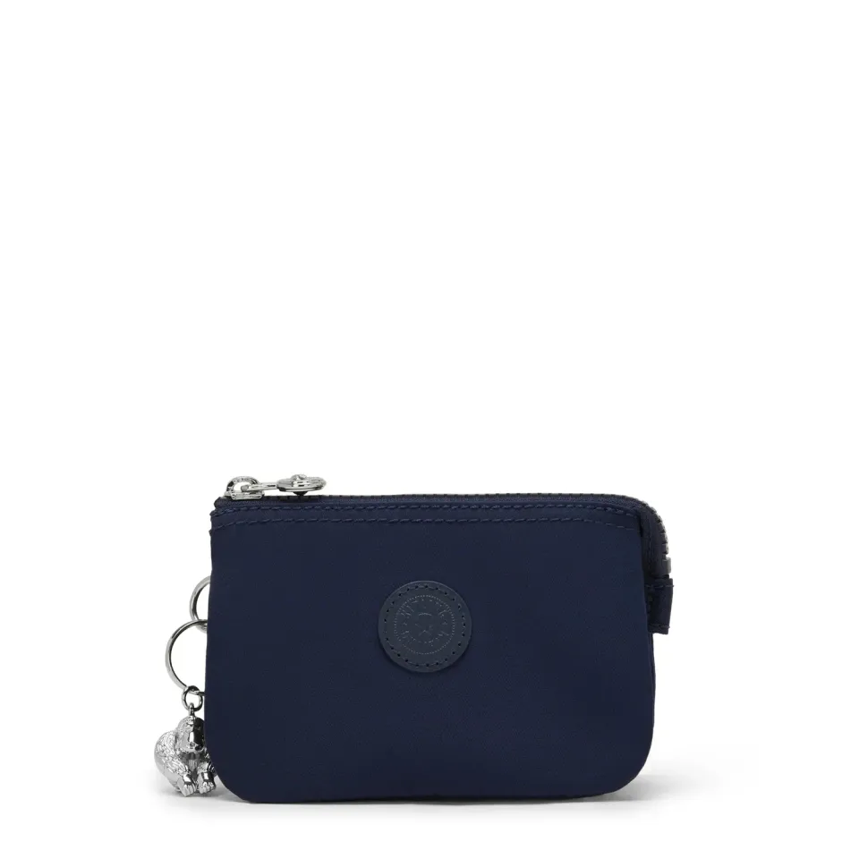 Kipling Creativity S portemonnee Infinite Blue klein donker