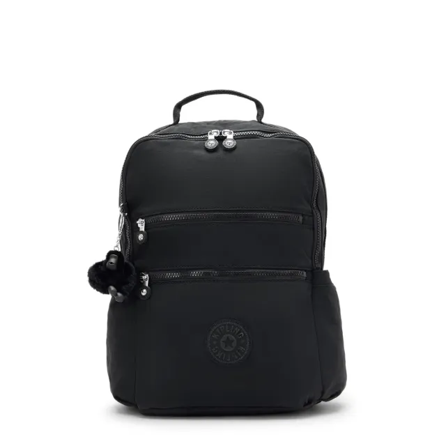 Kipling Biana rugzak Black Noir groot laptopvak