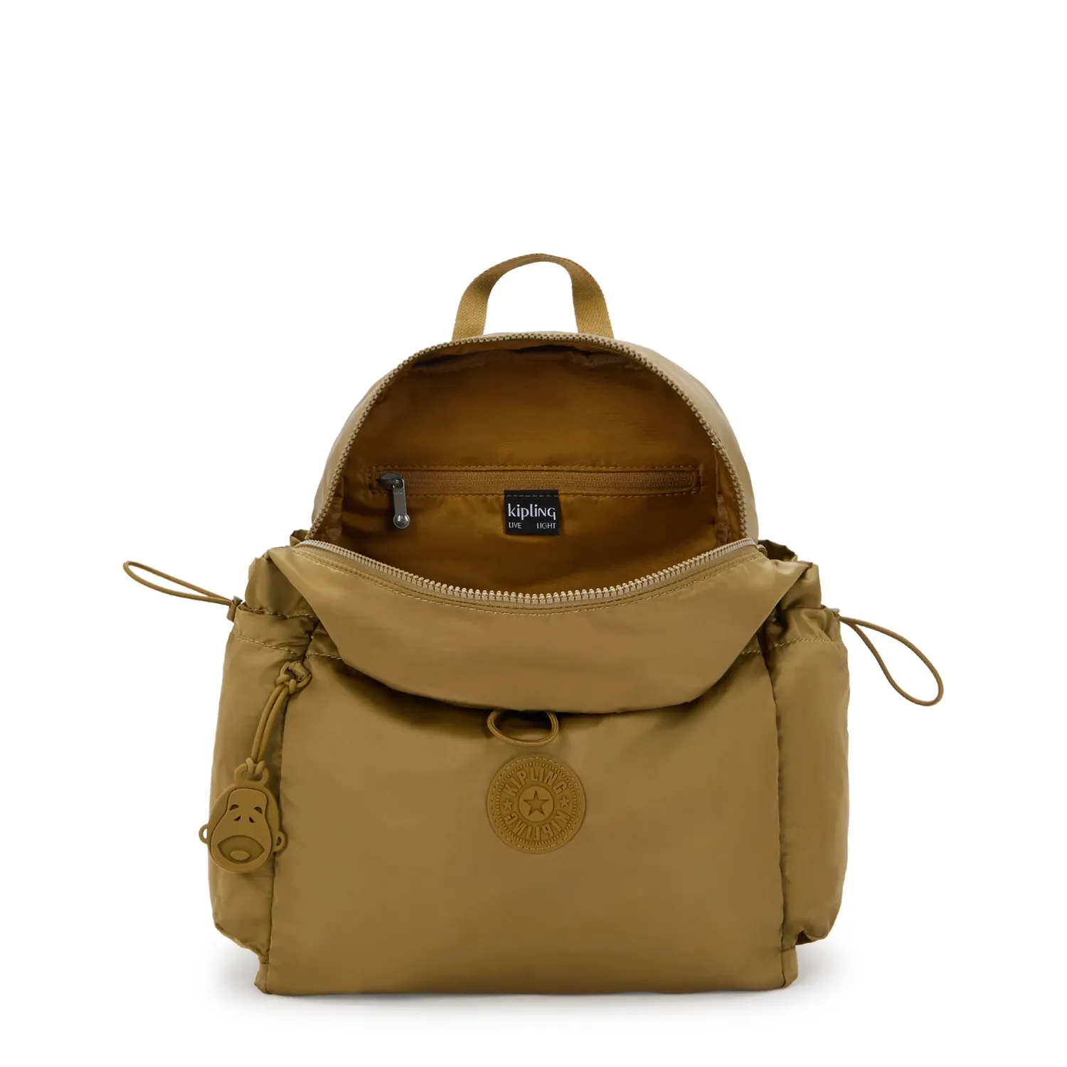 Kipling Amita rugzak Goldish Brown medium A4