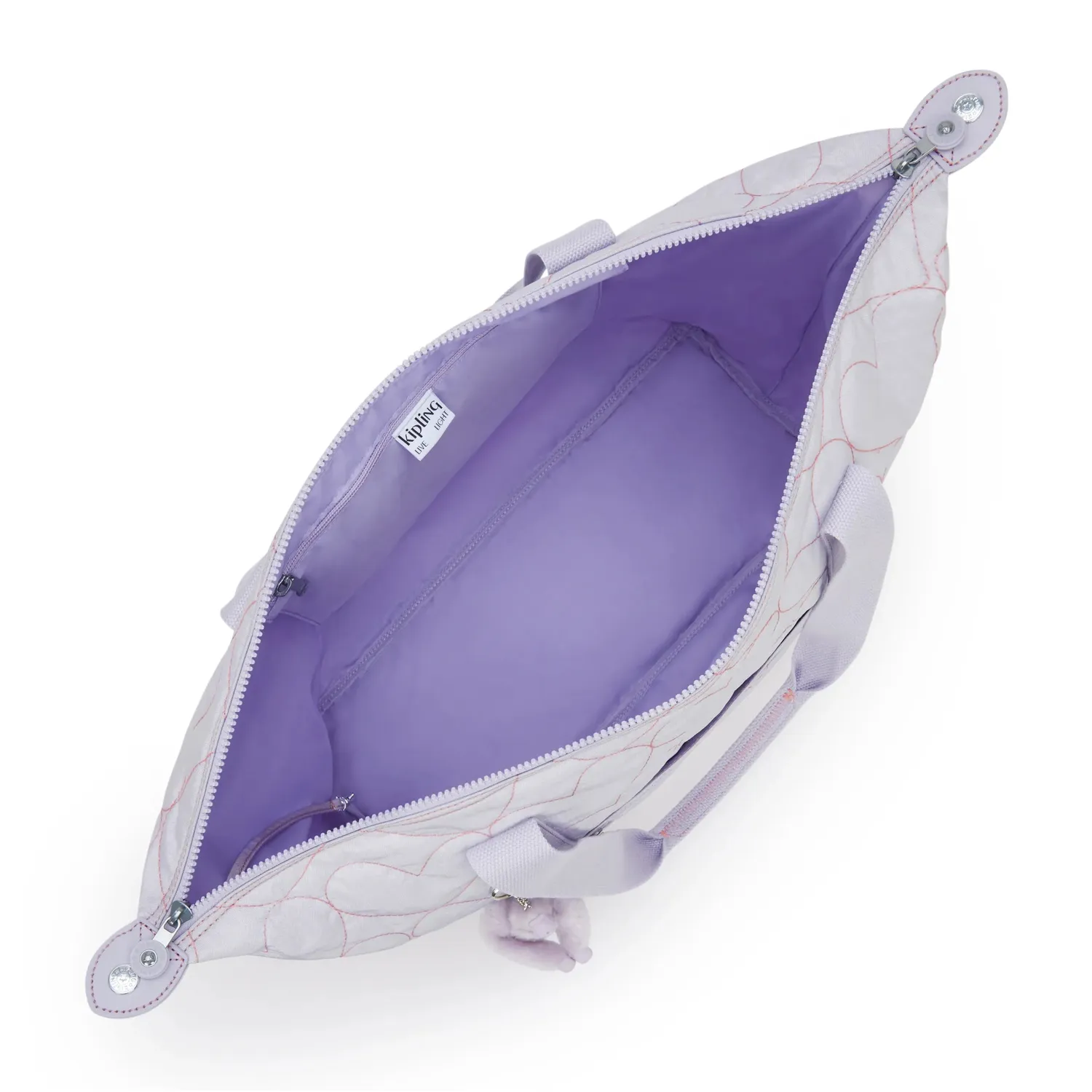 Kipling Art M draagtas Hearts Shimmer waterafstotend