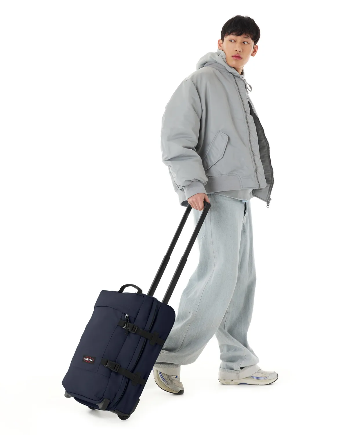 Eastpak Tranverz S handbagage koffer Ultra Marine TSA-slot