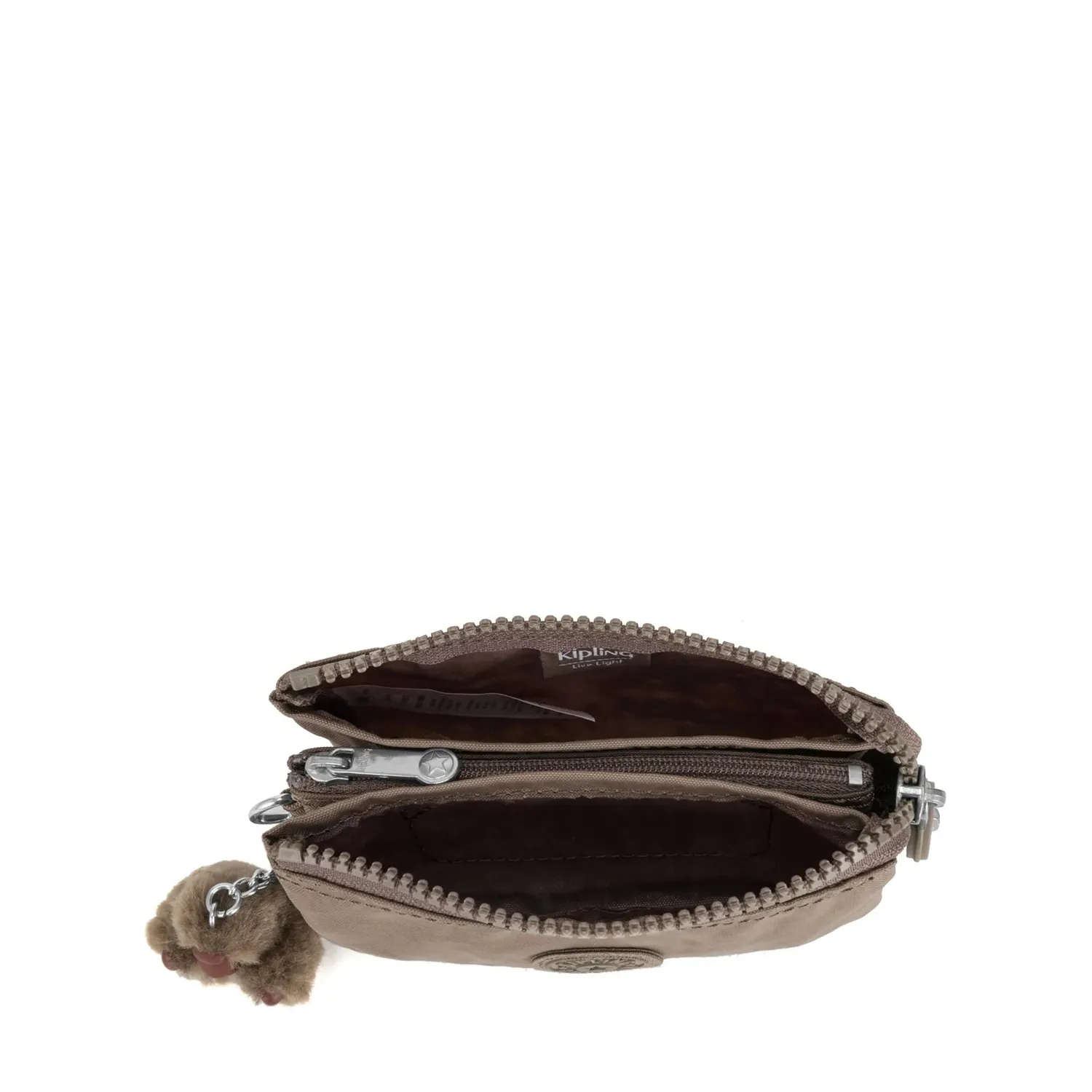 Kipling Creativity S portemonnee True Beige klein licht