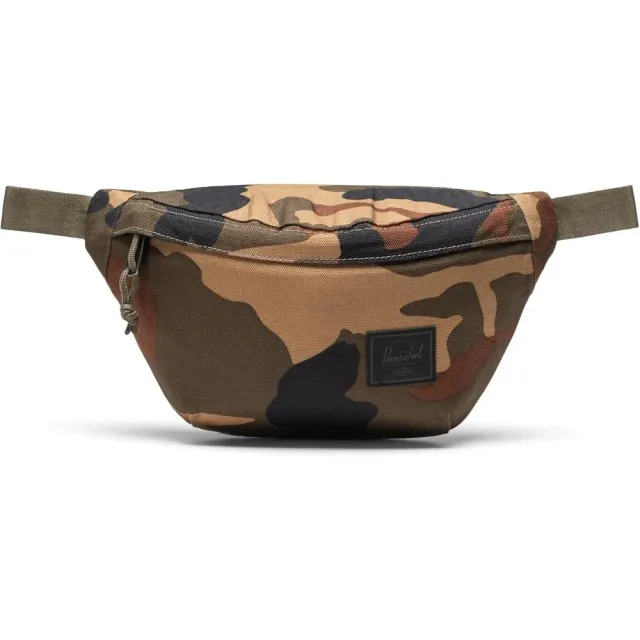 Herschel Classic heuptas woodland camo zwart