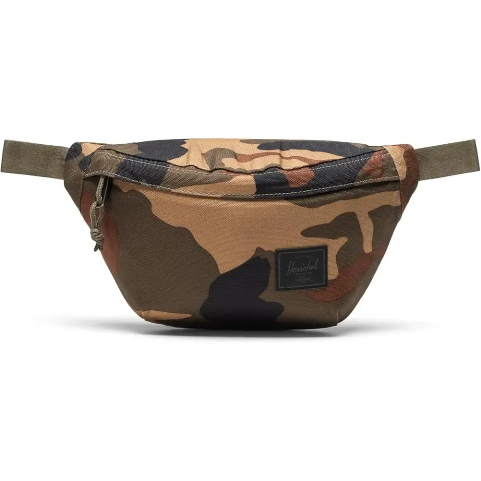 Herschel Classic heuptas woodland camo zwart