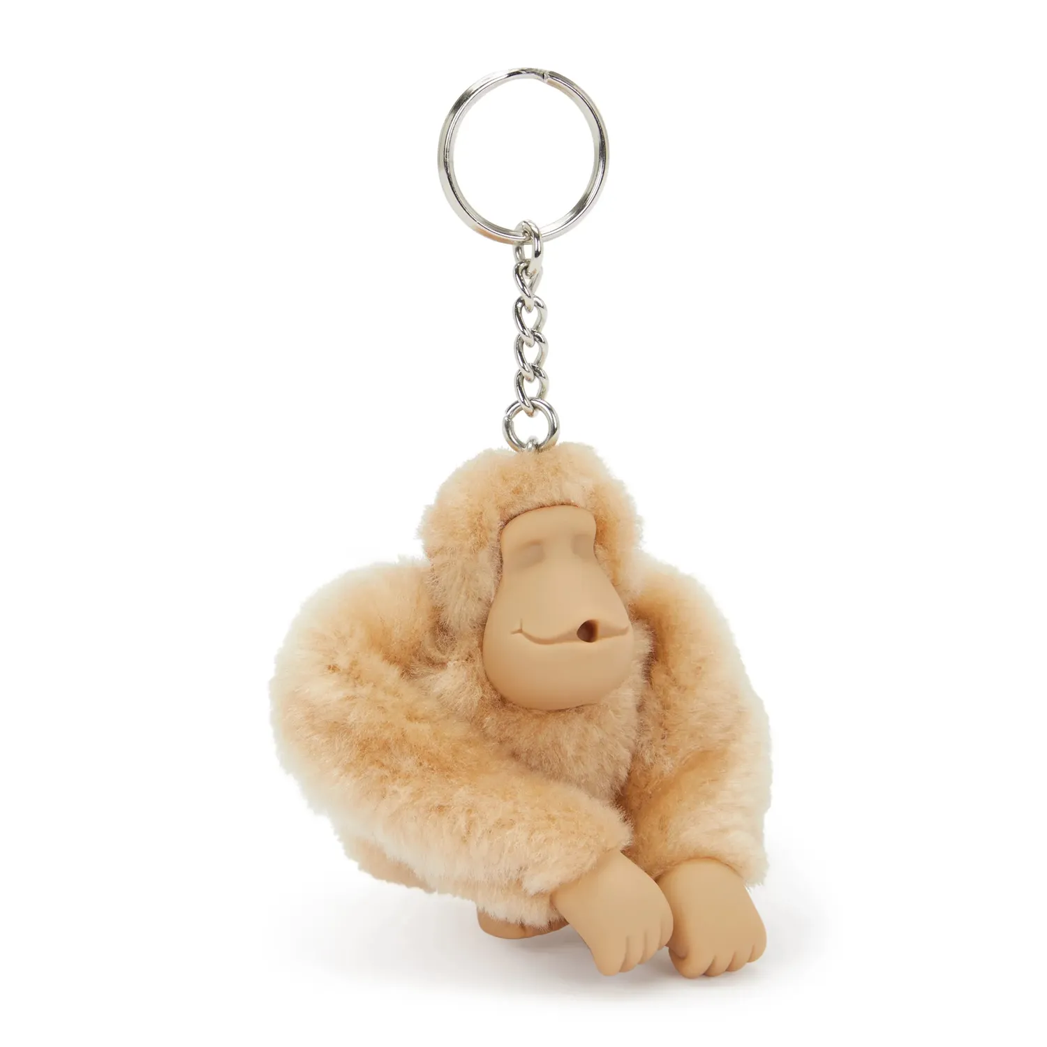 Kipling Monkeyclip M sleutelhanger Early Tan Medium pluche