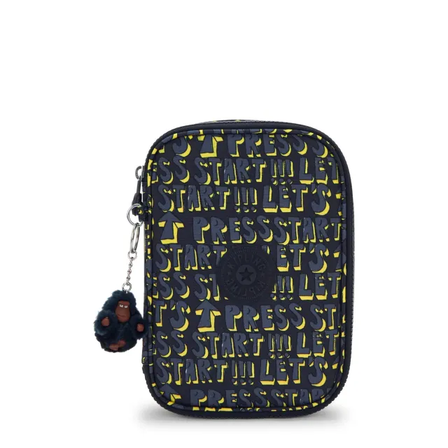 Kipling 100 Pens pennenzak Groot Lets Play Print nylon
