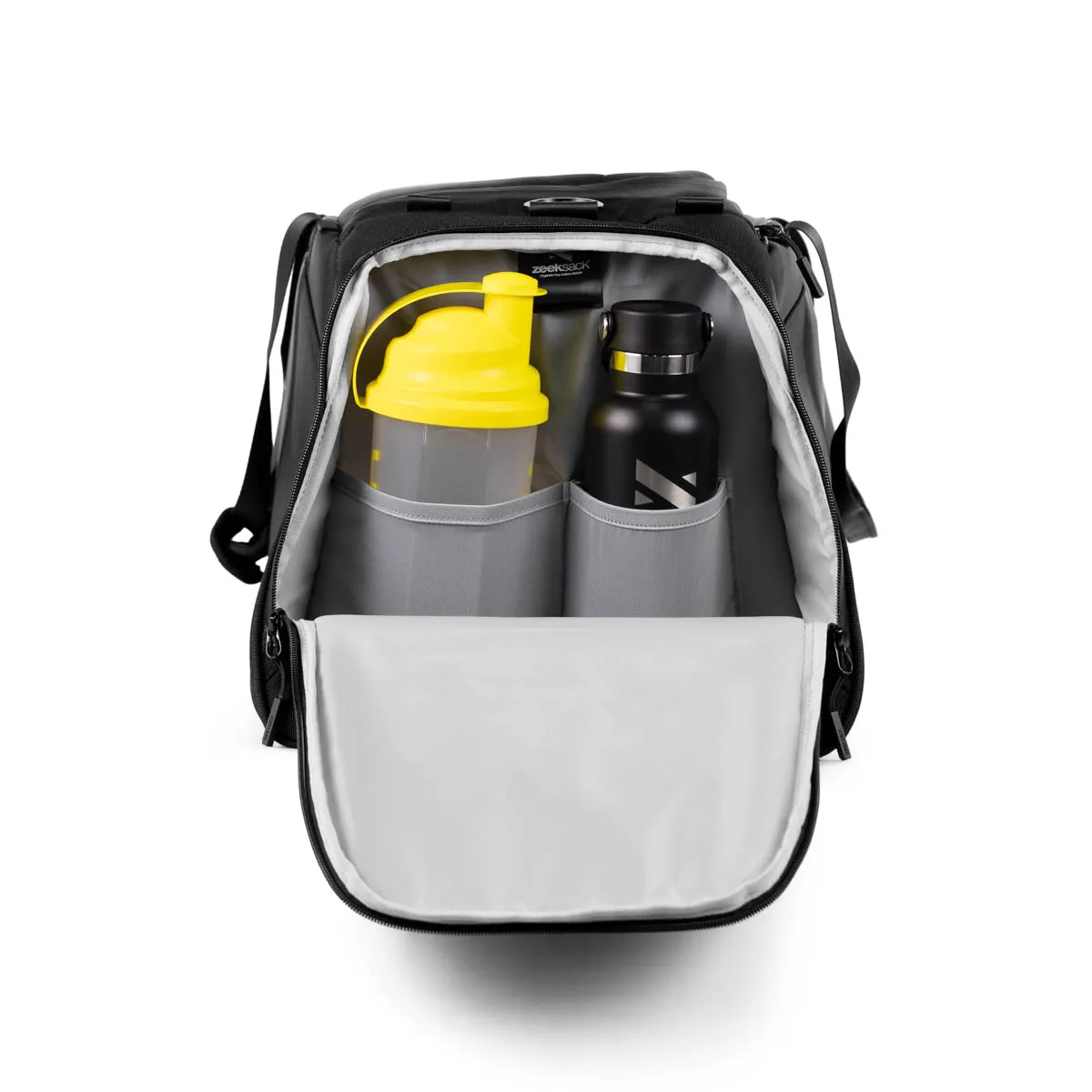 Zeeksack The Weekender 50L reistas zwart 50 liter schuhfach