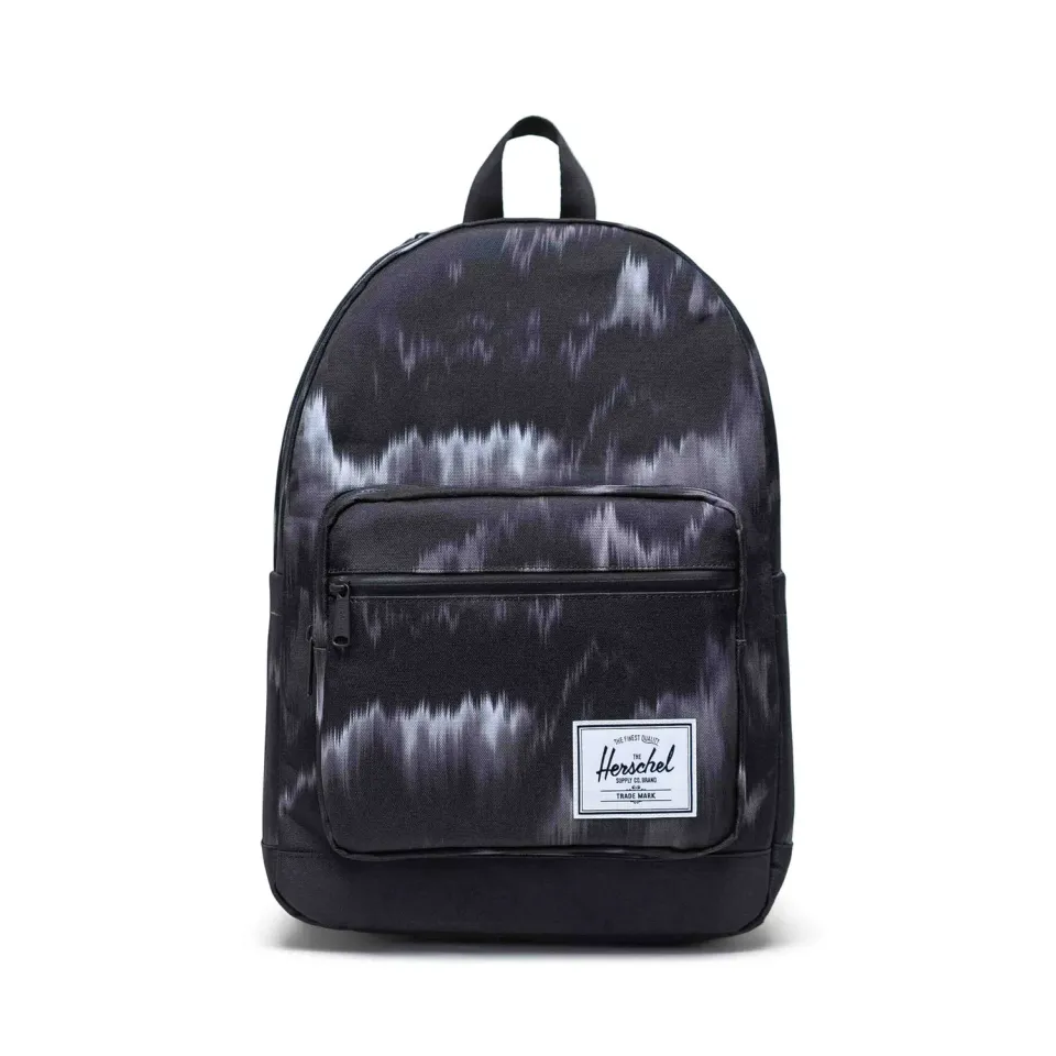 Herschel Pop Quiz Rugzak Black Tan met vakken