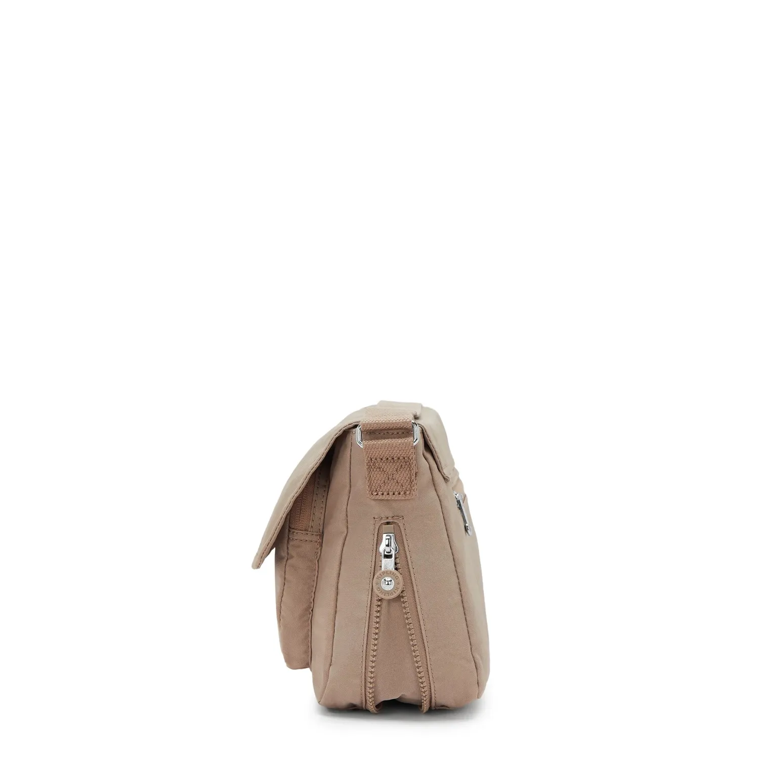 Kipling Dalma crossbody medium tan beige handsfree