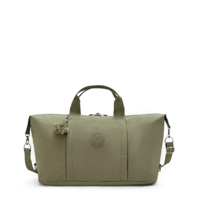 Kipling Bori weekendtas Groot Almost Sage met trolleyhoes