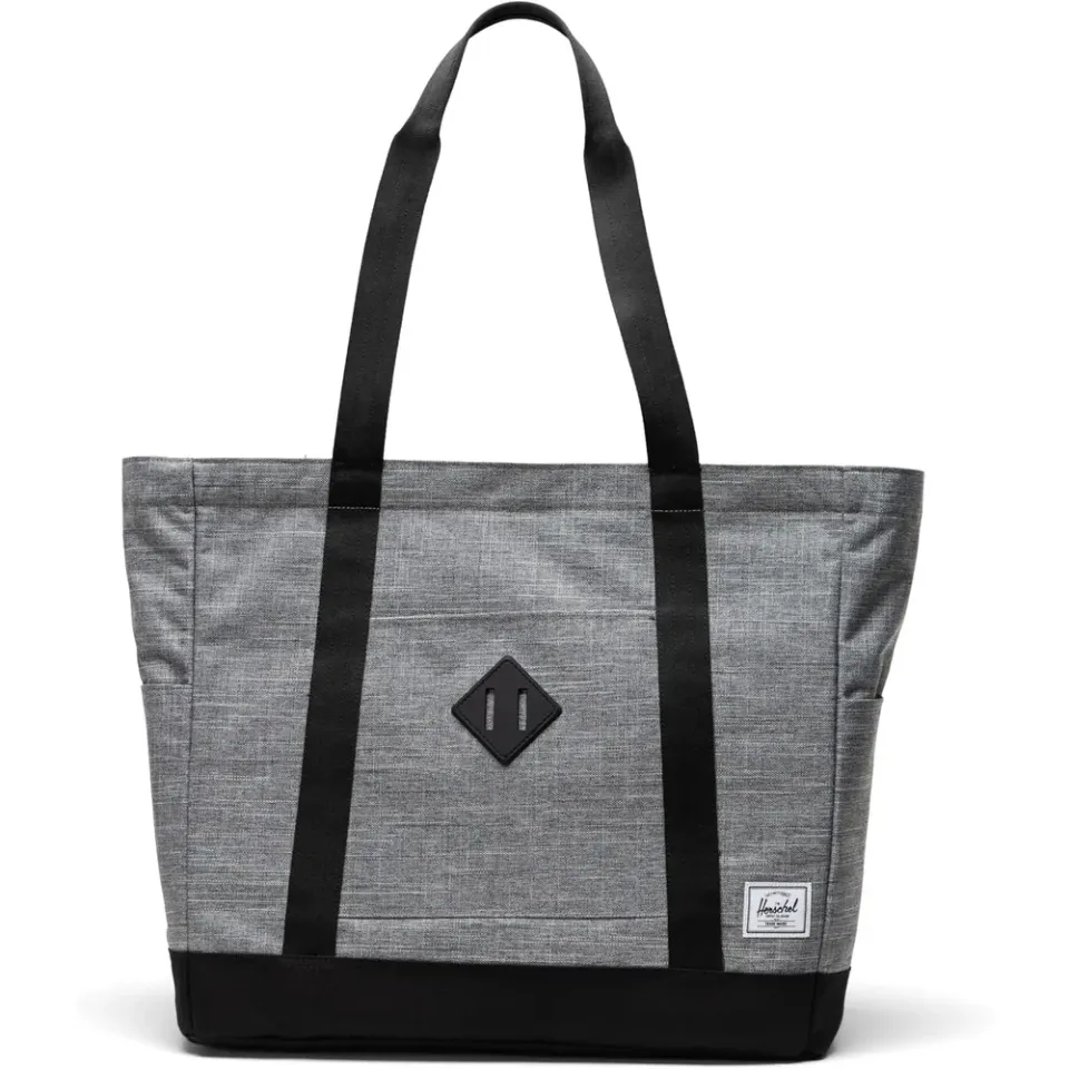 Herschel Heritage shopper Raven Crosshatch canvas tas