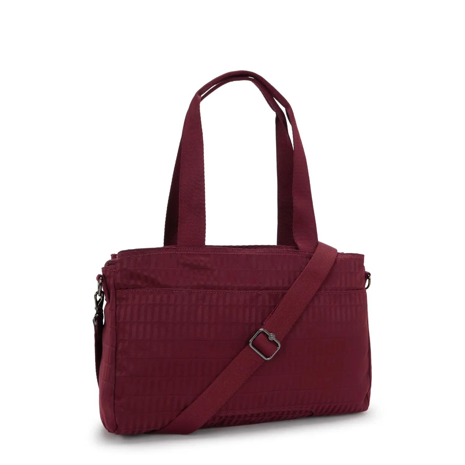 Kipling Elysia Work S werktas Maroon Tile Jacquard A4
