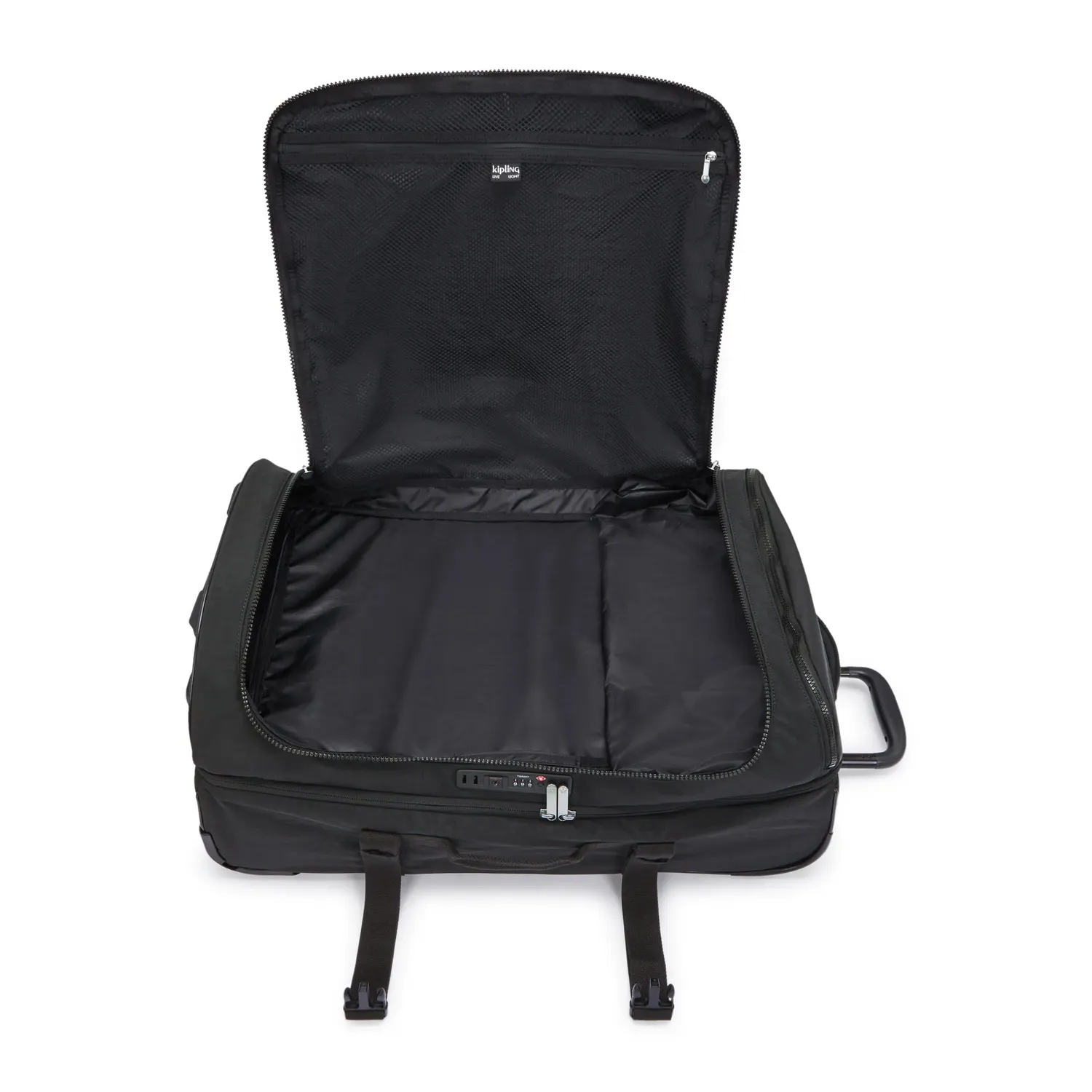 Kipling Aviana M reistas Black Noir medium met wielen