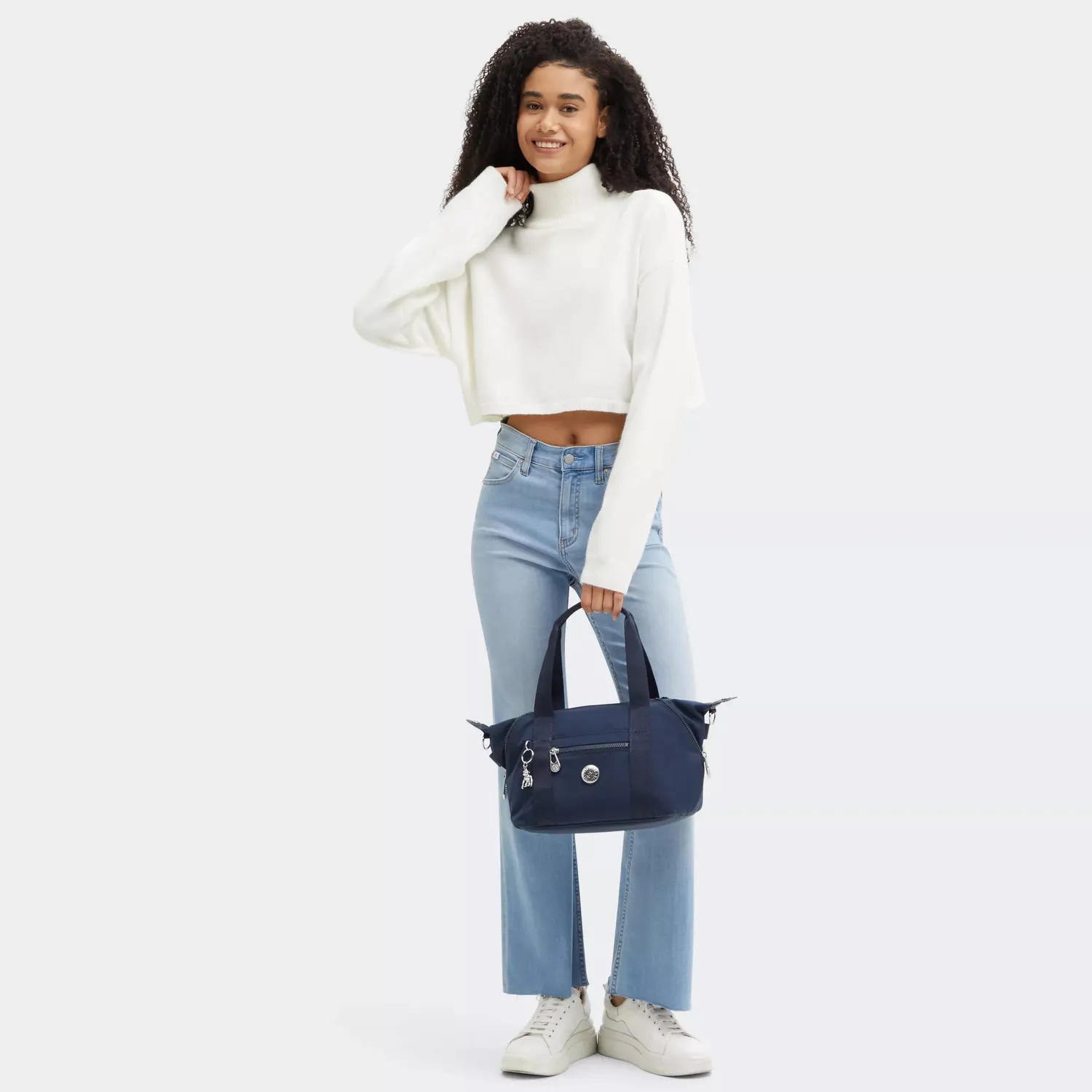 Kipling Art Mini schoudertas Endless Blue klein licht