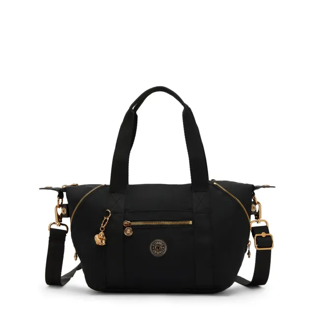 Kipling Art Mini schoudertas Blush Gold Black chic