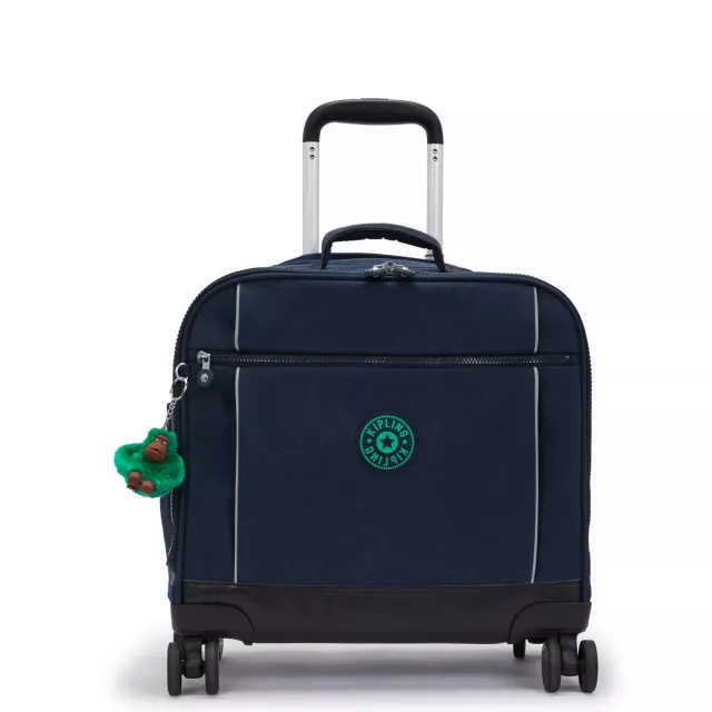 Kipling New Storia trolley Blue Green Block Groot vakken