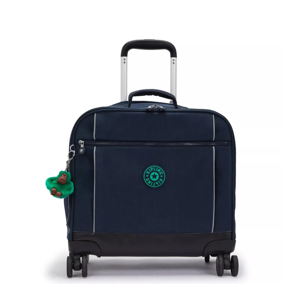 Kipling New Storia trolley Blue Green Block Groot vakken