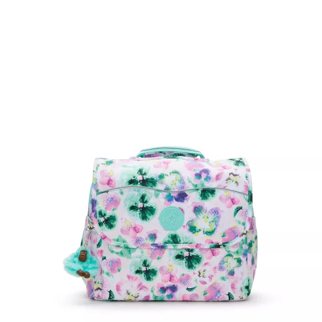 Kipling Codie S rugzak Klein Aqua Blossom schooltas