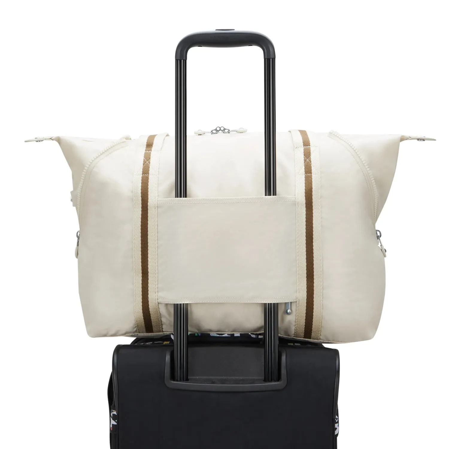 Kipling Art M schoudertas Soft Sand groot vakken