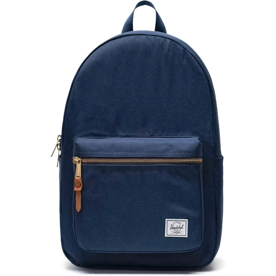 Herschel Settlement rugzak Navy canvas blauw