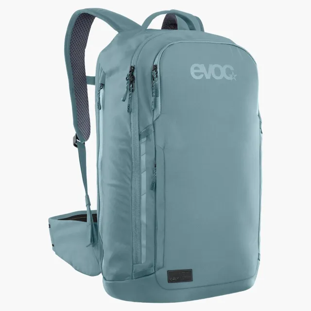 Evoc Commute Pro 22 rugzak steel 22 liter met protector