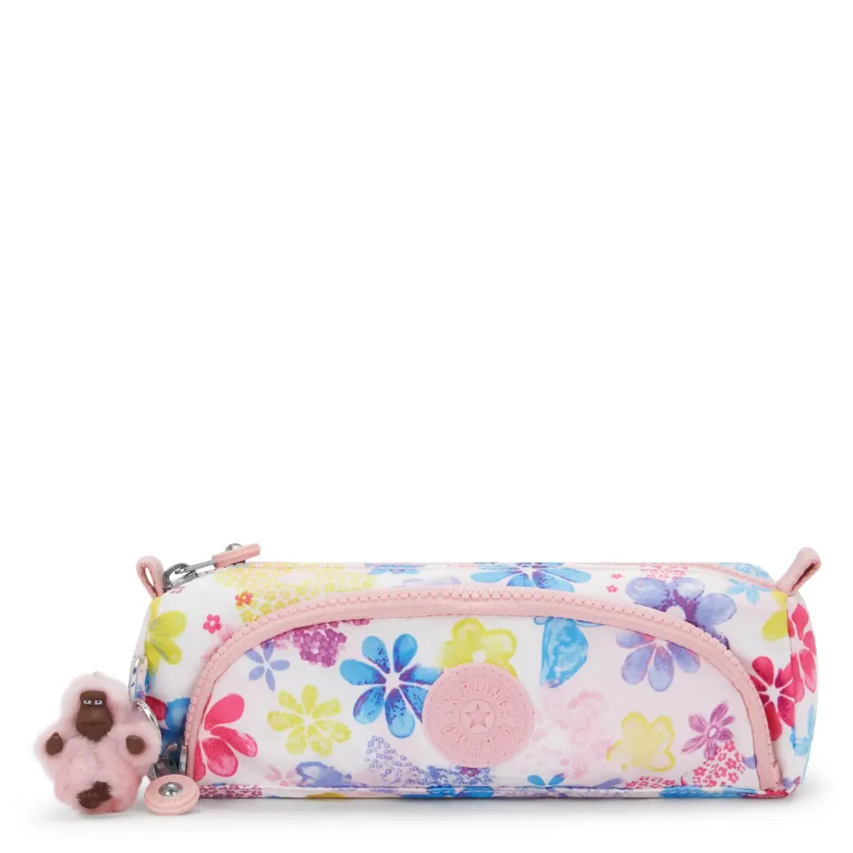 Kipling Cute pennenzak Medium Flower Stamp nylon