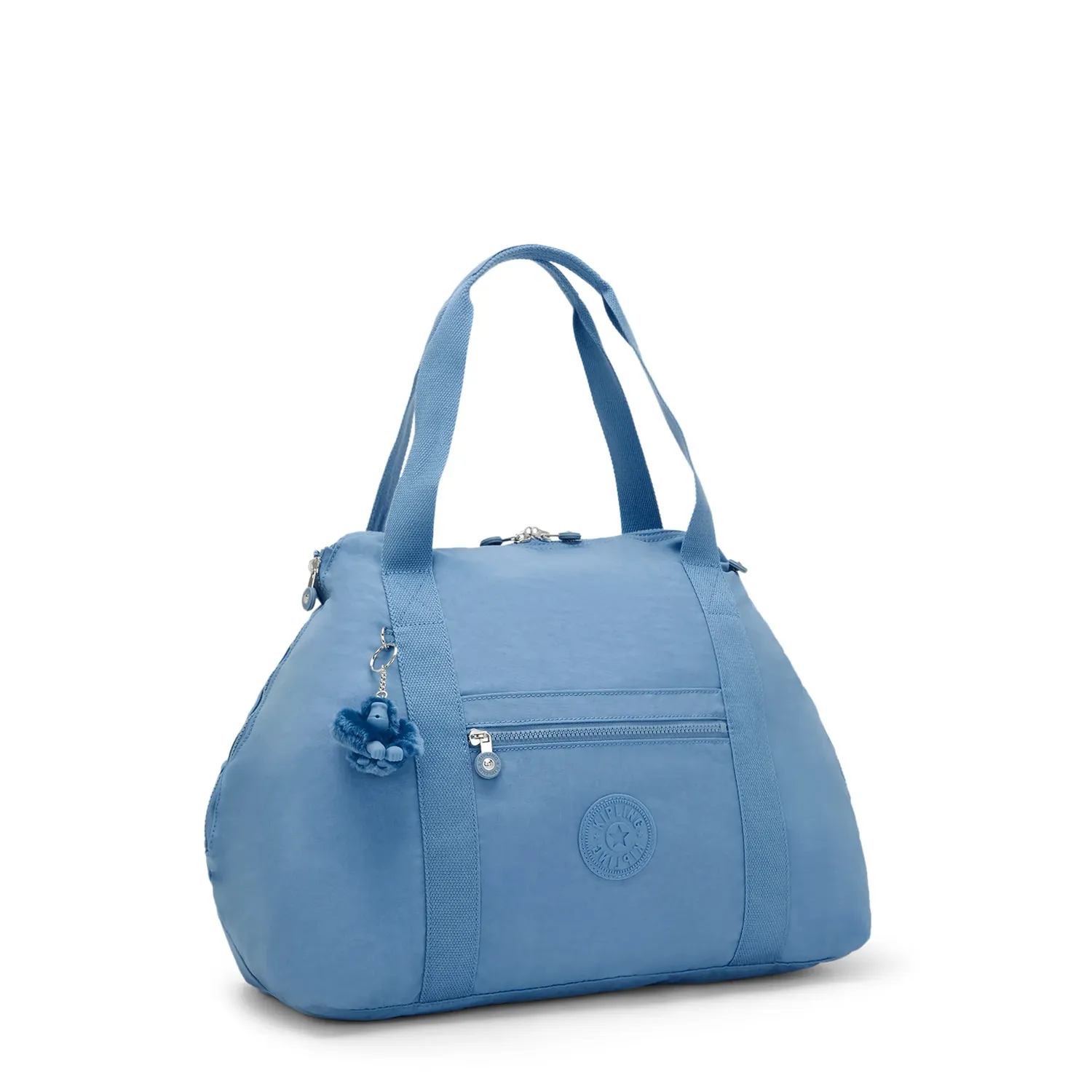 Kipling Art M tas Vintage Blue groot schouderband