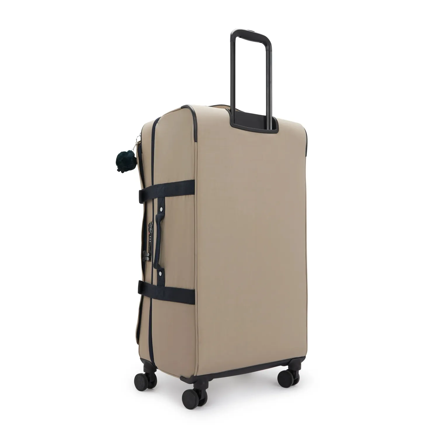 Kipling Spontaneous L koffer Groot Soft Taupe Combo 4 wielen