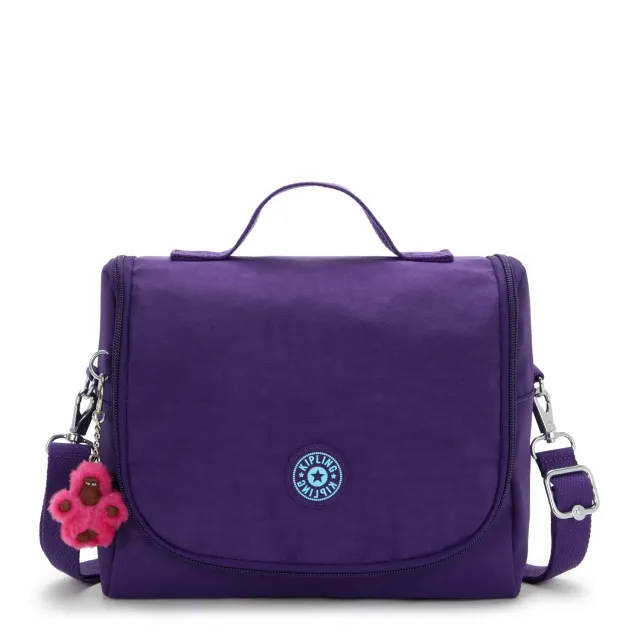Kipling New Kichirou lunchtas Groot VIP Purple trolleybevestiging