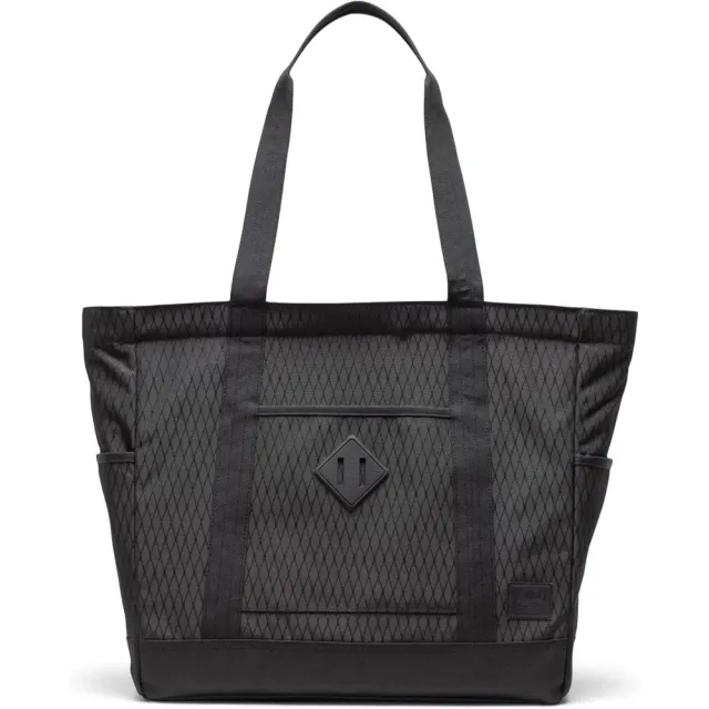 Herschel Supply Heritage tote Black Diamond canvas