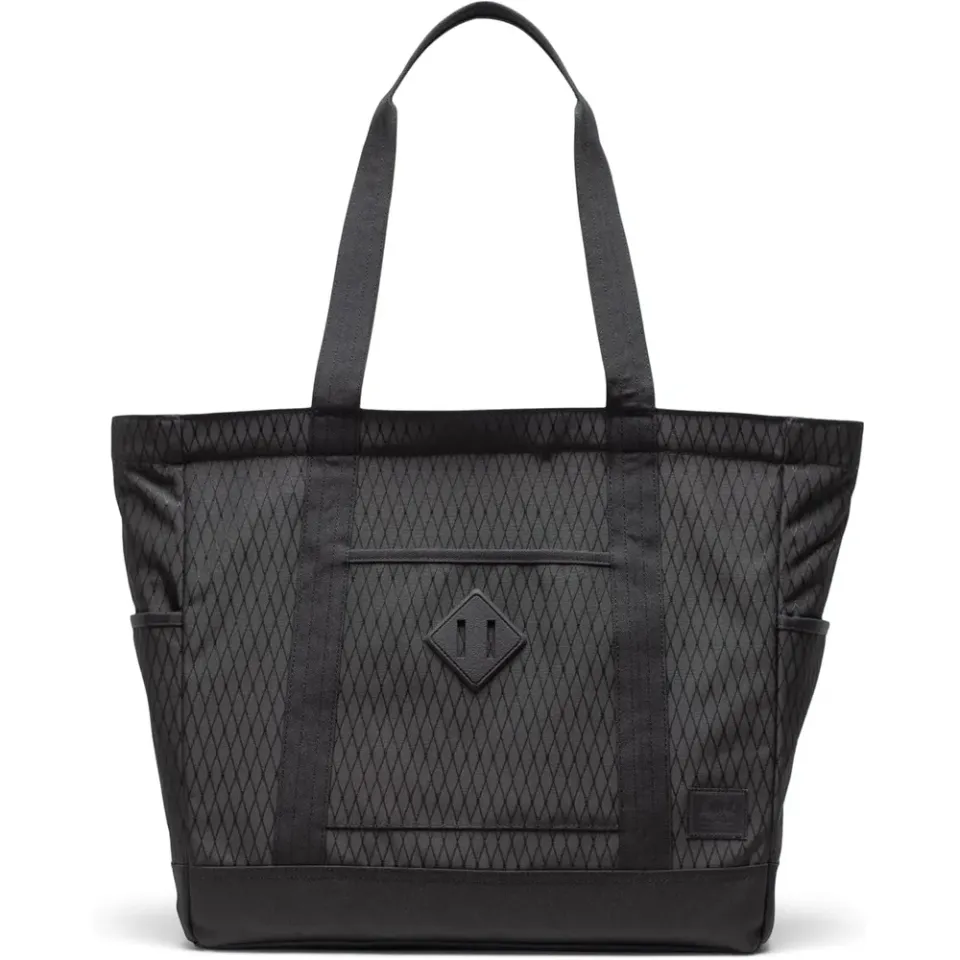 Herschel Supply Heritage tote Black Diamond canvas