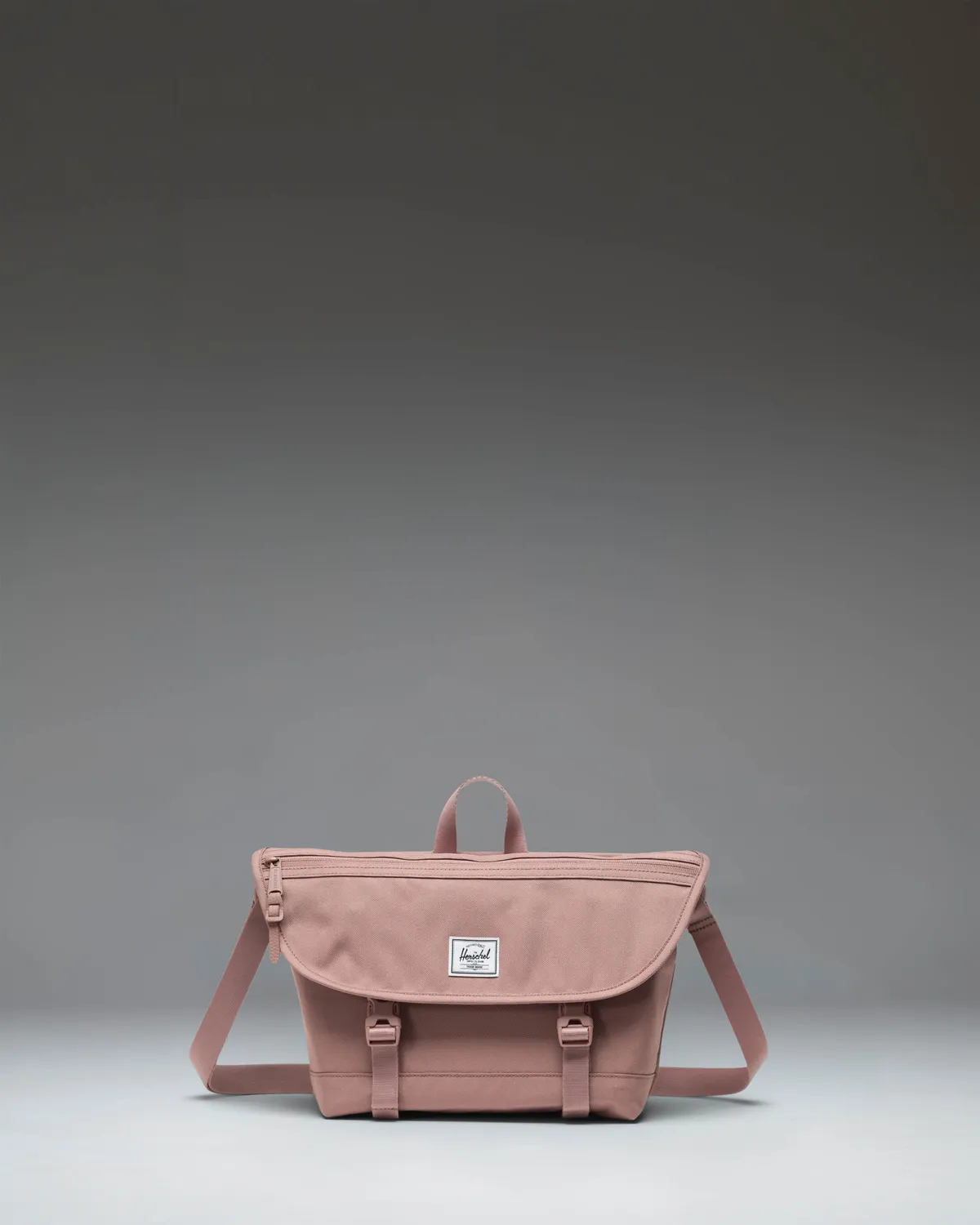 Herschel Cove Messenger Small schoudertas raven crosshatch