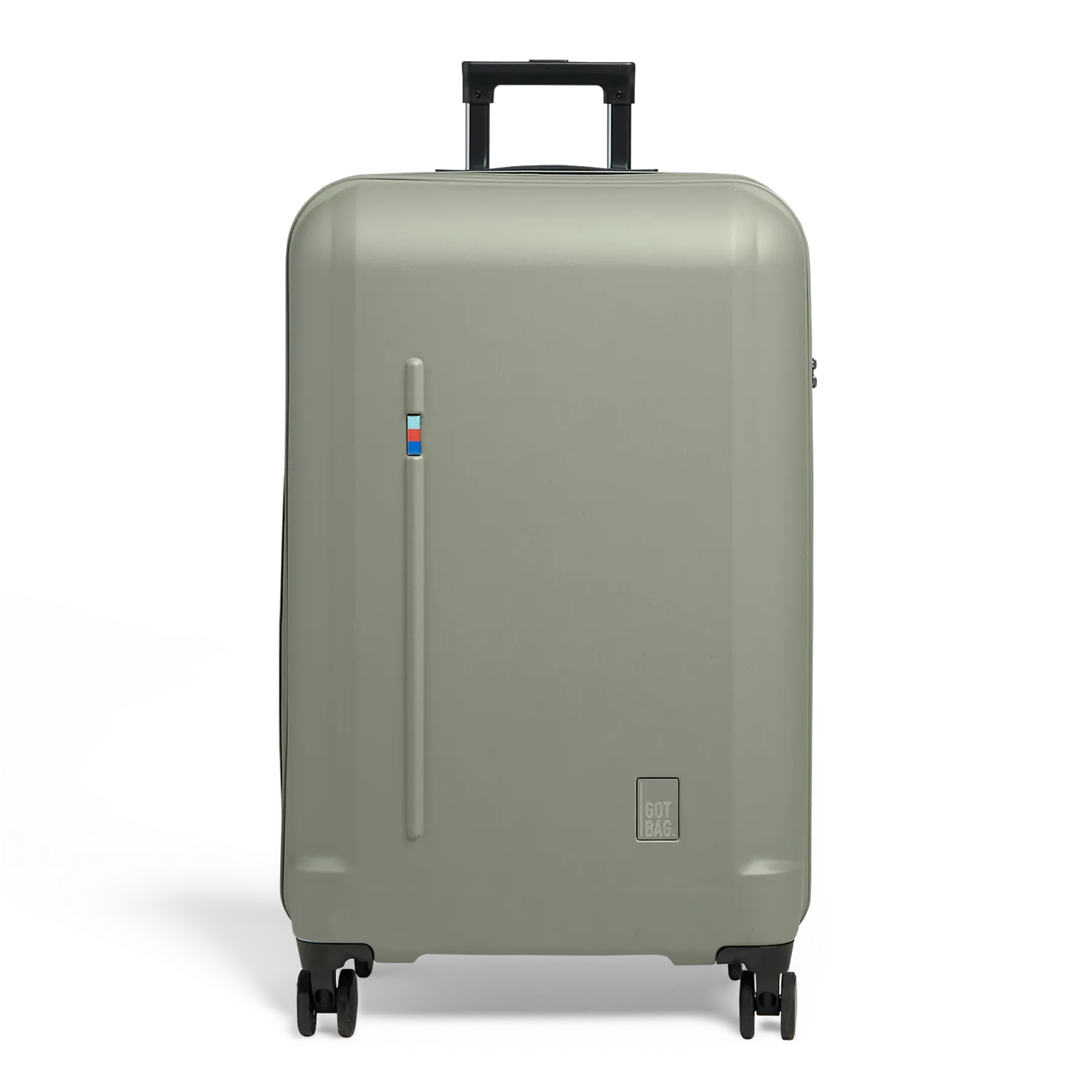 Got Bag Re:shell Checked koffer black polycarbonaat