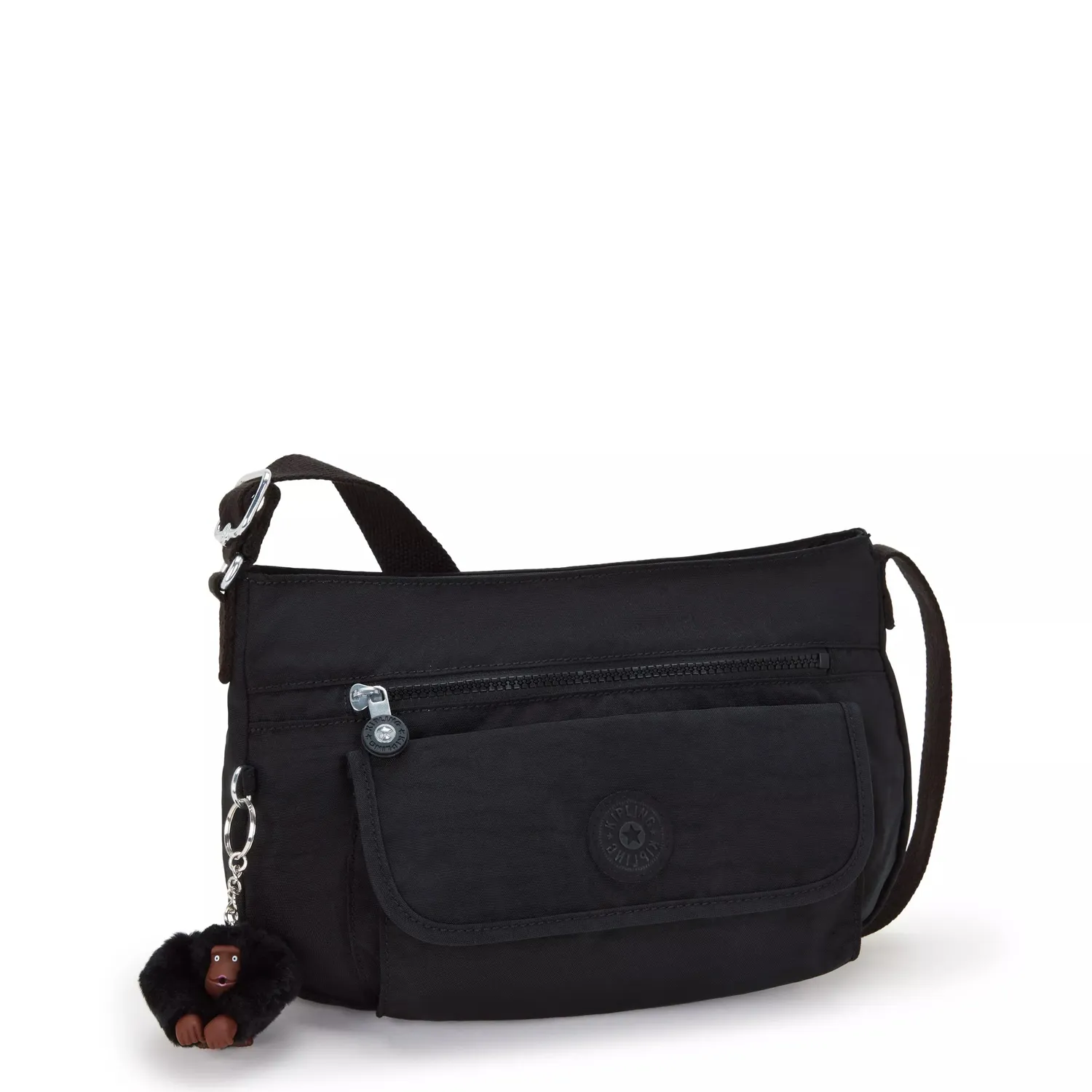 Kipling Syro U crossbodytas Medium Black Tonal zwart