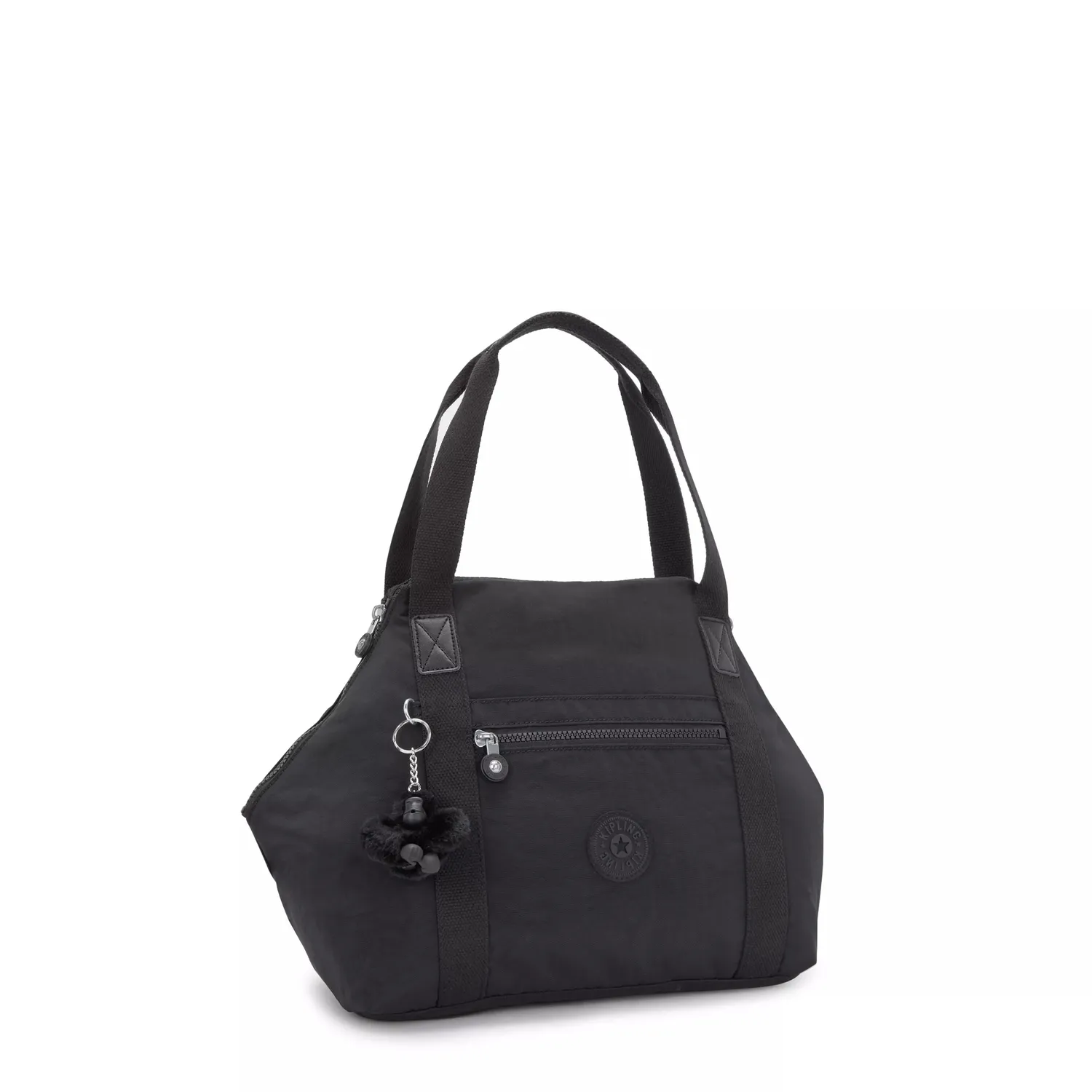 Kipling Art schoudertas medium Black Noir zwart