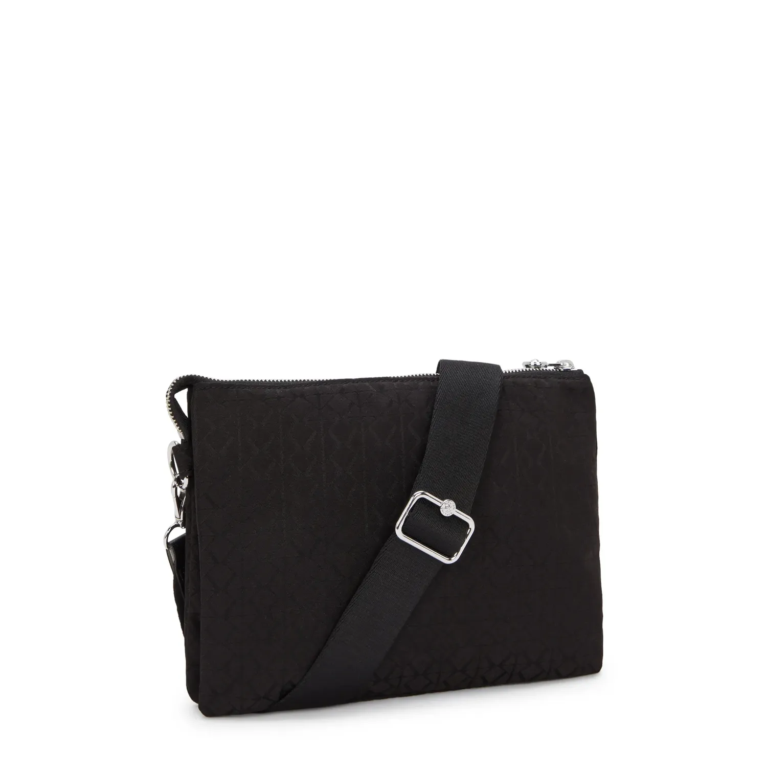 Kipling Riri L schoudertasje Noir Sign Jq medium dagelijks