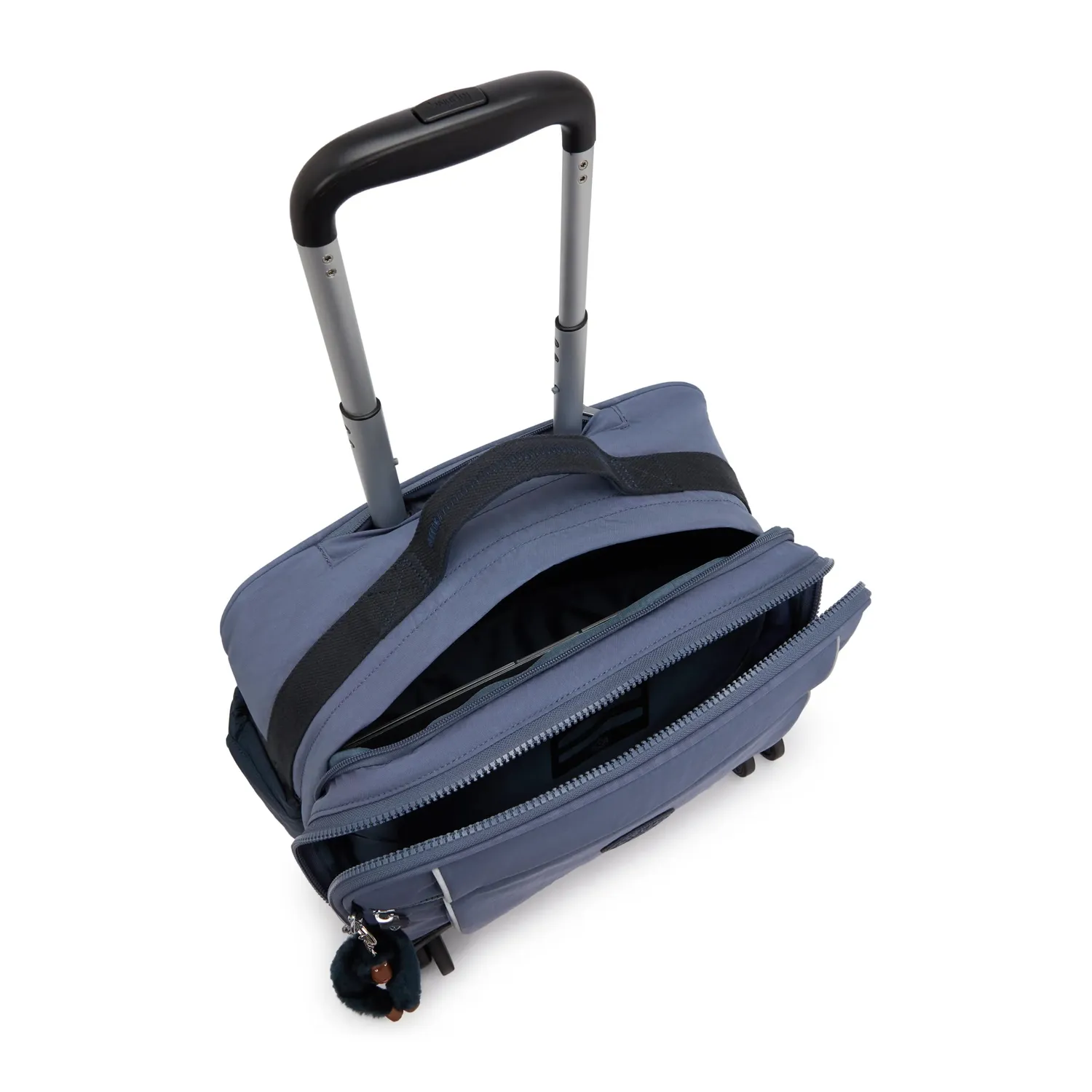 Kipling New Storia trolley Game Grey Groot met laptopvak