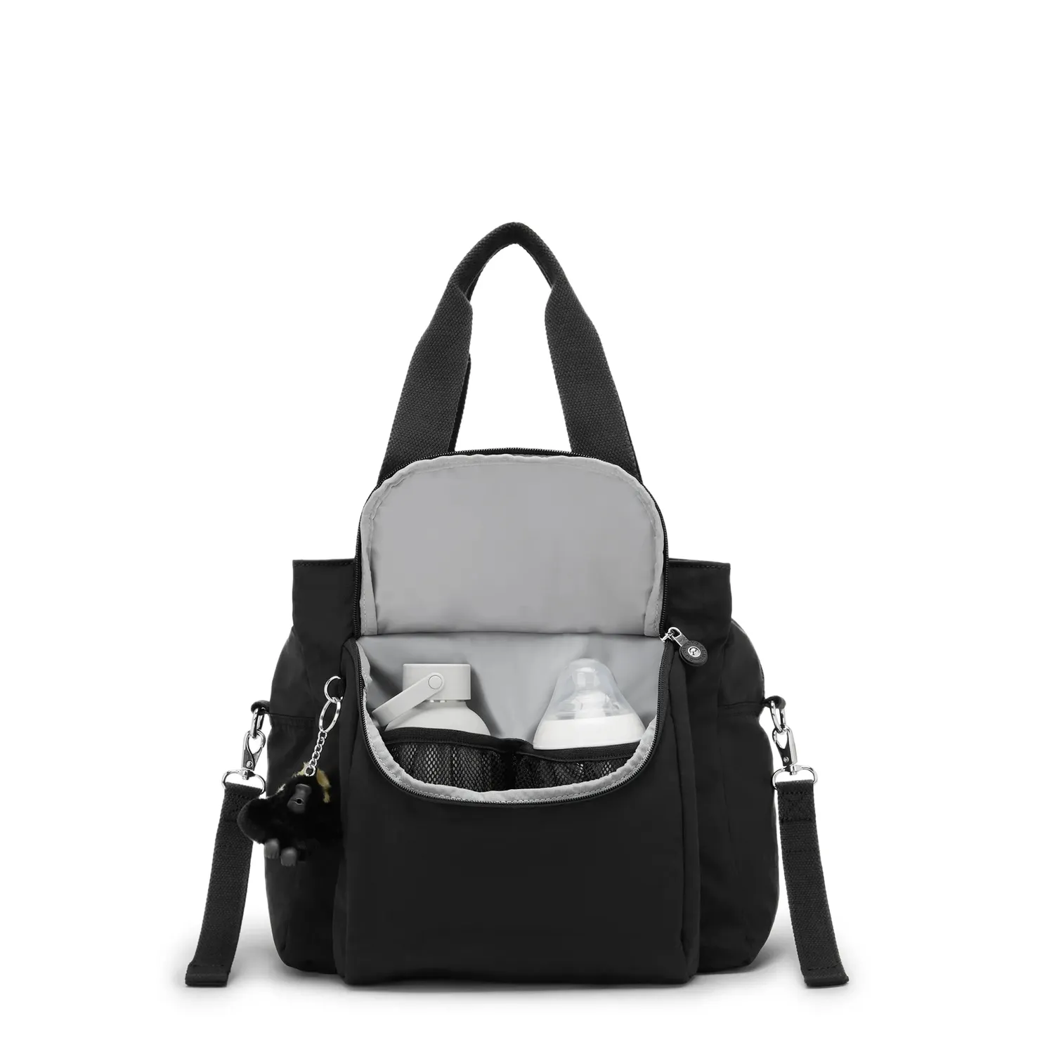 Kipling Nappisac babytas Tiny Black Noir Medium met matje