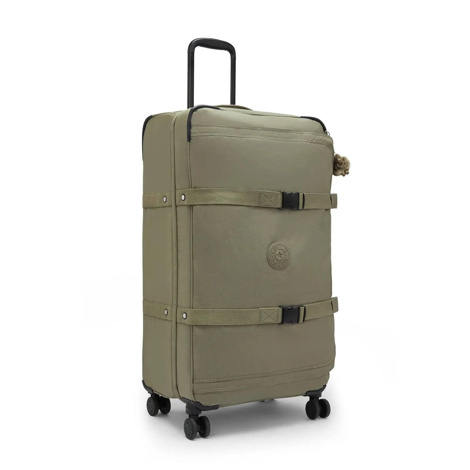 Kipling Spontaneous L koffer Almost Sage groot TSA-slot
