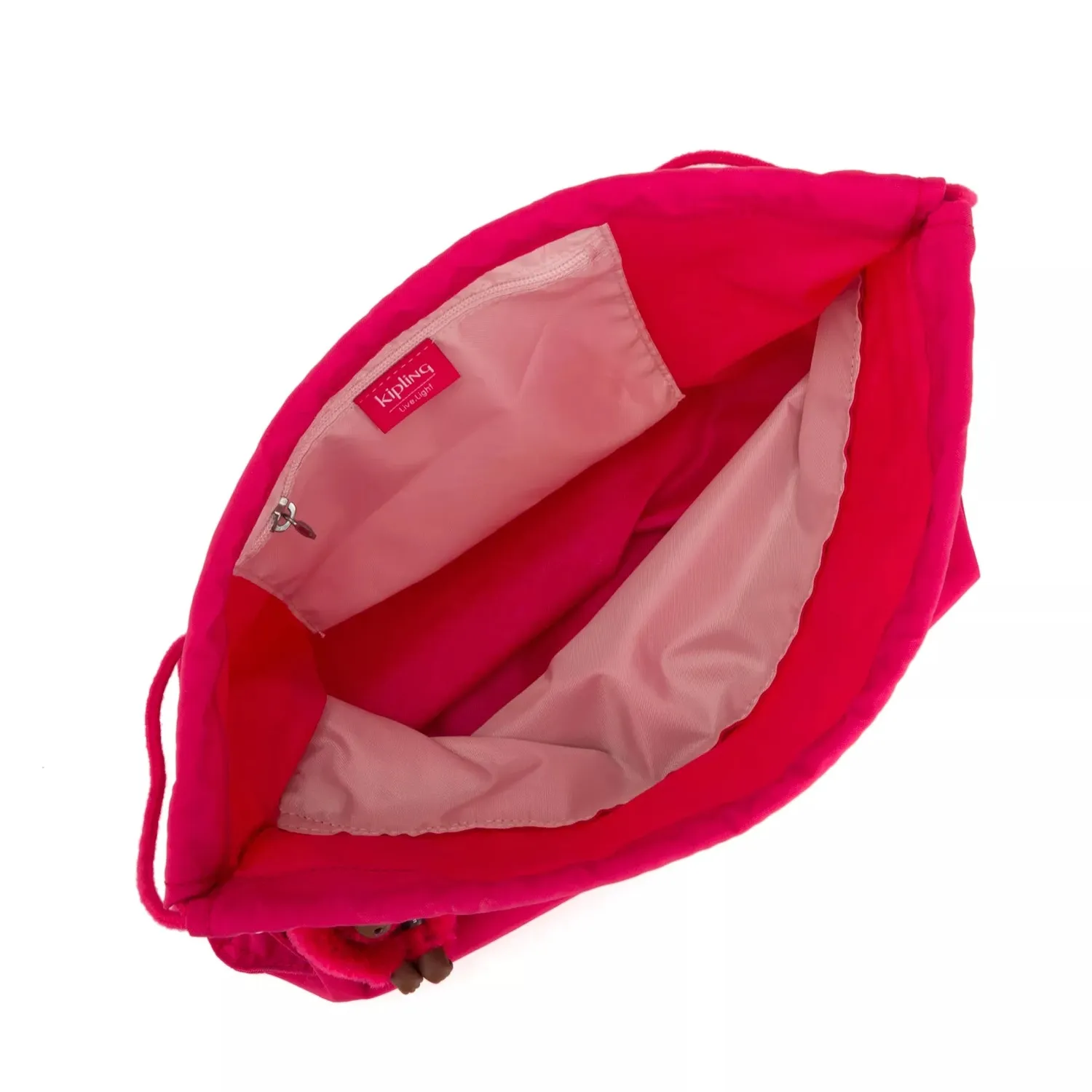 Kipling Supertaboo rugzak True Pink medium waterafstotend
