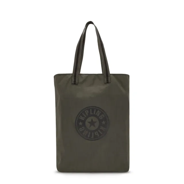 Kipling Hip Hurray 6 shopper Field Green Hip medium vouwbaar
