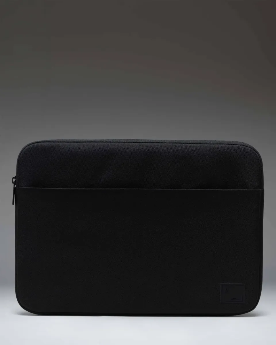 Herschel Denman 15-16 inch laptophoes Zwart gevoerd