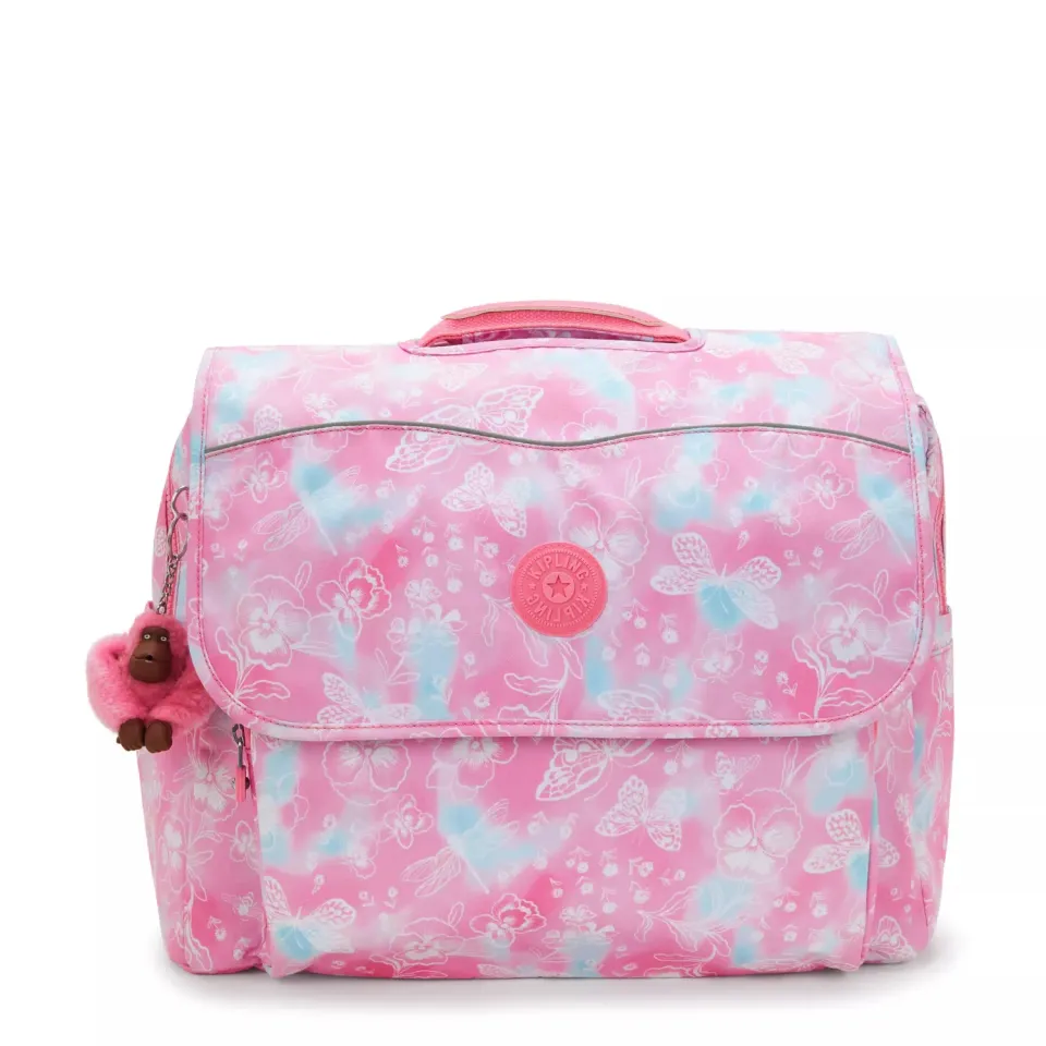 Kipling Codie L boekentas Garden Clouds groot A4 vakken